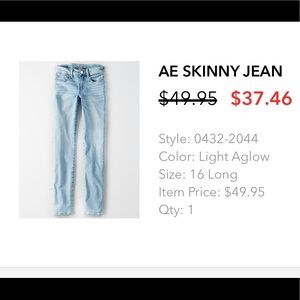 American Eagle Skinny Jeans